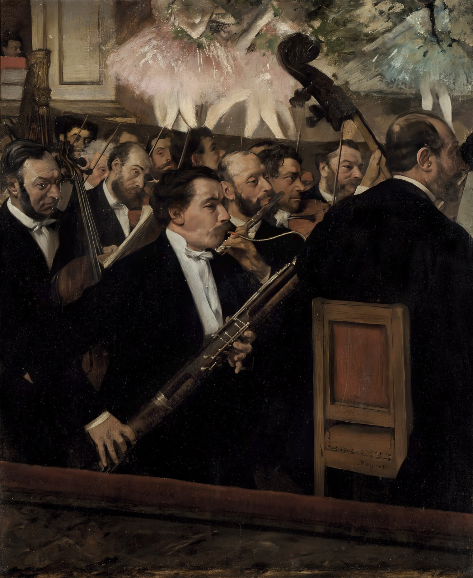 The Orchestra at the Opera | Edgar Degas, 1868 | Musée d'Orsay